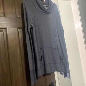 Cowl neck long sleeve